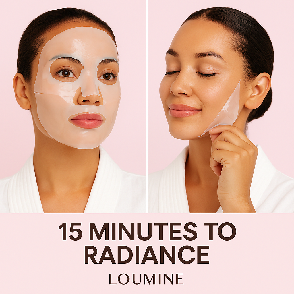 Voile Régénérateur de Peau – 5 Masques Visage Intensifs au Bio-Collagène Coréen