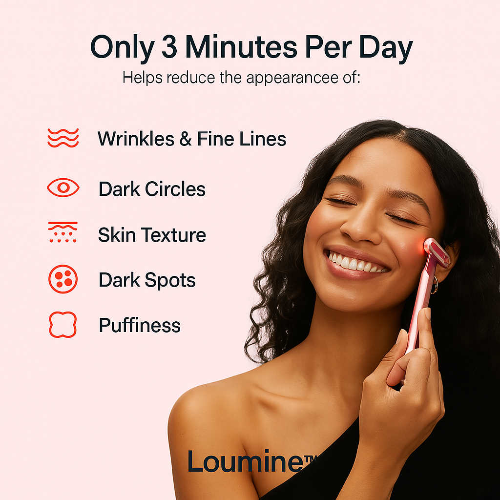 Loumine™ 4-in-1 Red Light Sculpting Wand